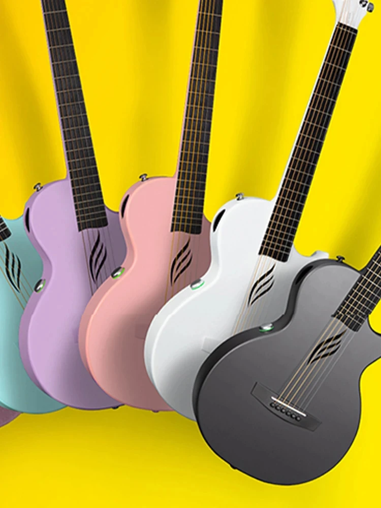 『超美品』Enya Nova Go SP1 Nova Go Sp1: Carbon Fiber Electric Acoustic Travel Guitar