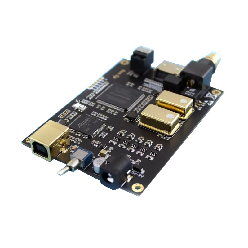Douk Audio U2 USB a SPDIF Convertidor XMOS XU316 Coaxial Óptico Toslink Mini Interfaz de Audio