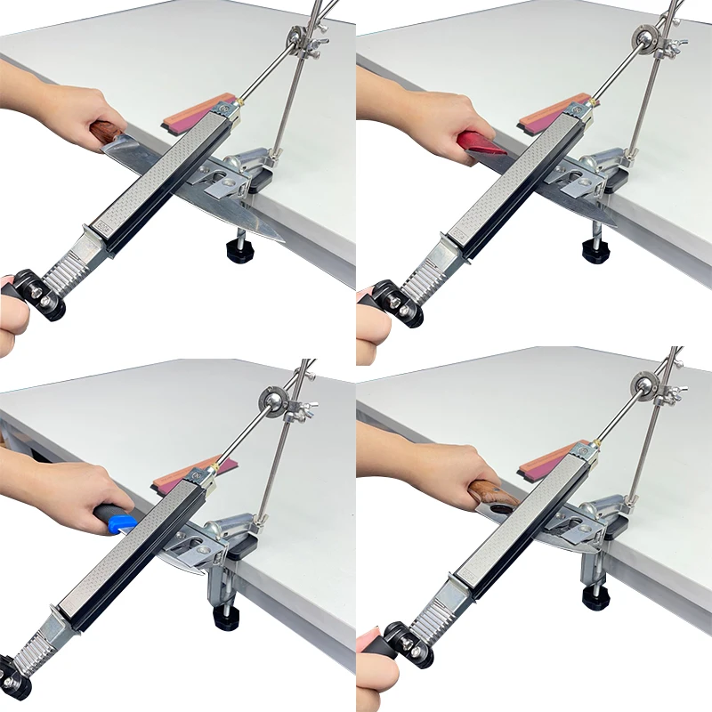 Hot Kitchen Fixed Knife Sharpener Professional Sharpener for Knives Whetstone Diamond Sharpening Stone Grinding Accessories