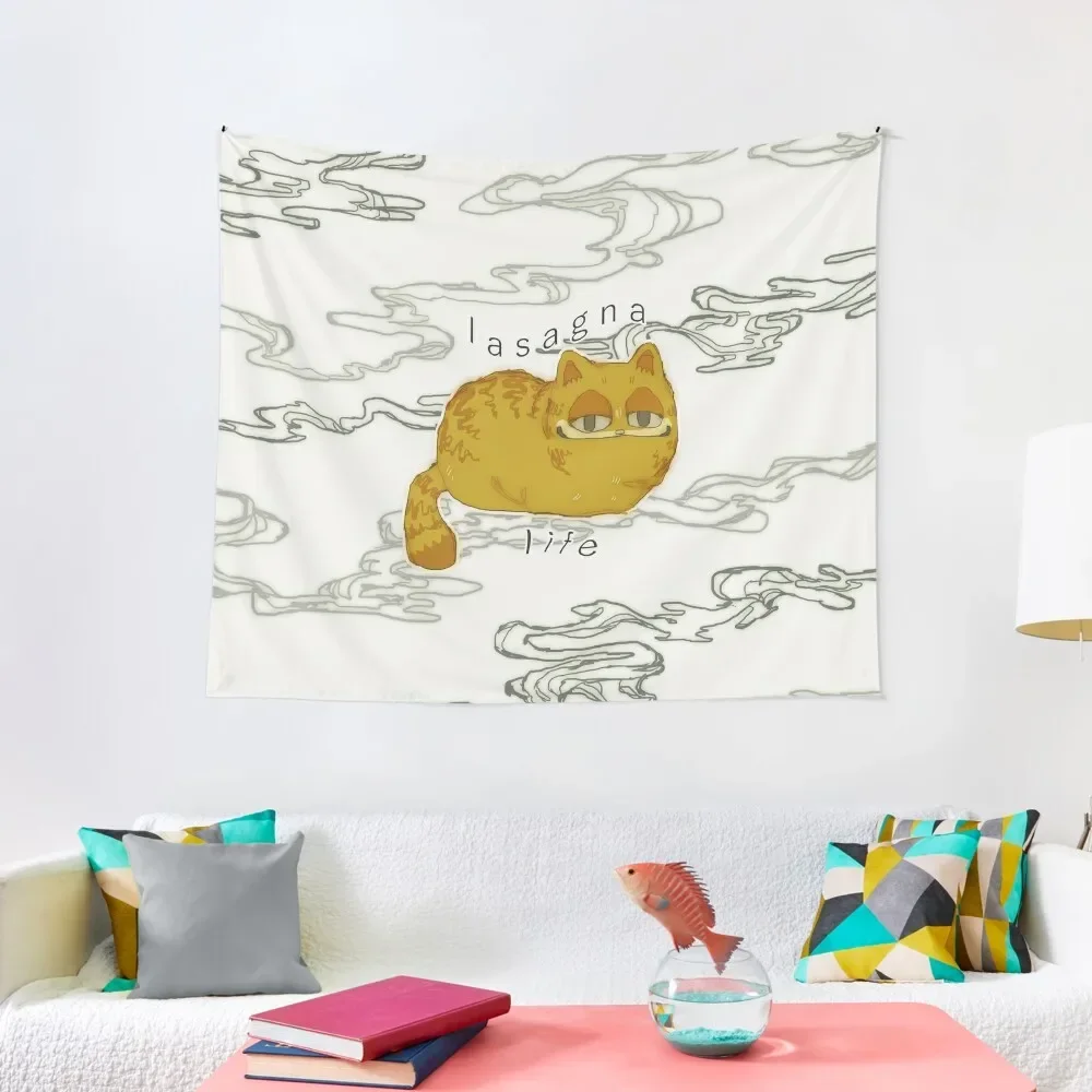 

Garnfiel....lasagna life Tapestry Things To Decorate The Room Decoration For Home Bed Room Decoration Tapestry