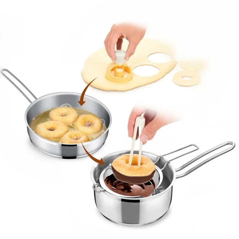 Creative Kitchen Accessories Gadgets Donut Mold Cutter Food Desserts Maker Supplies Kitchen Cooking Decorating Tools Cocina Bak.