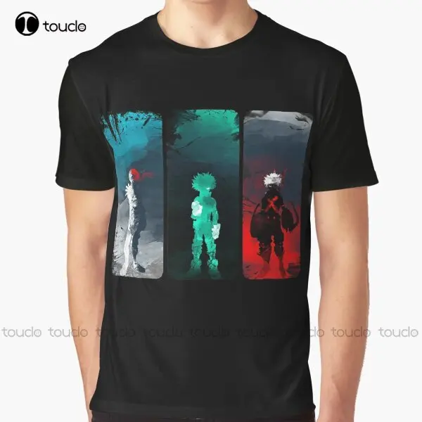 

What'S Your Power Graphic Anime Hero Japan Boku No Hero Academia T-Shirt Custom Aldult Teen Unisex Digital Printing Tee Shirts