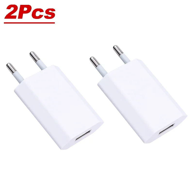 2Pcs EU Plug
