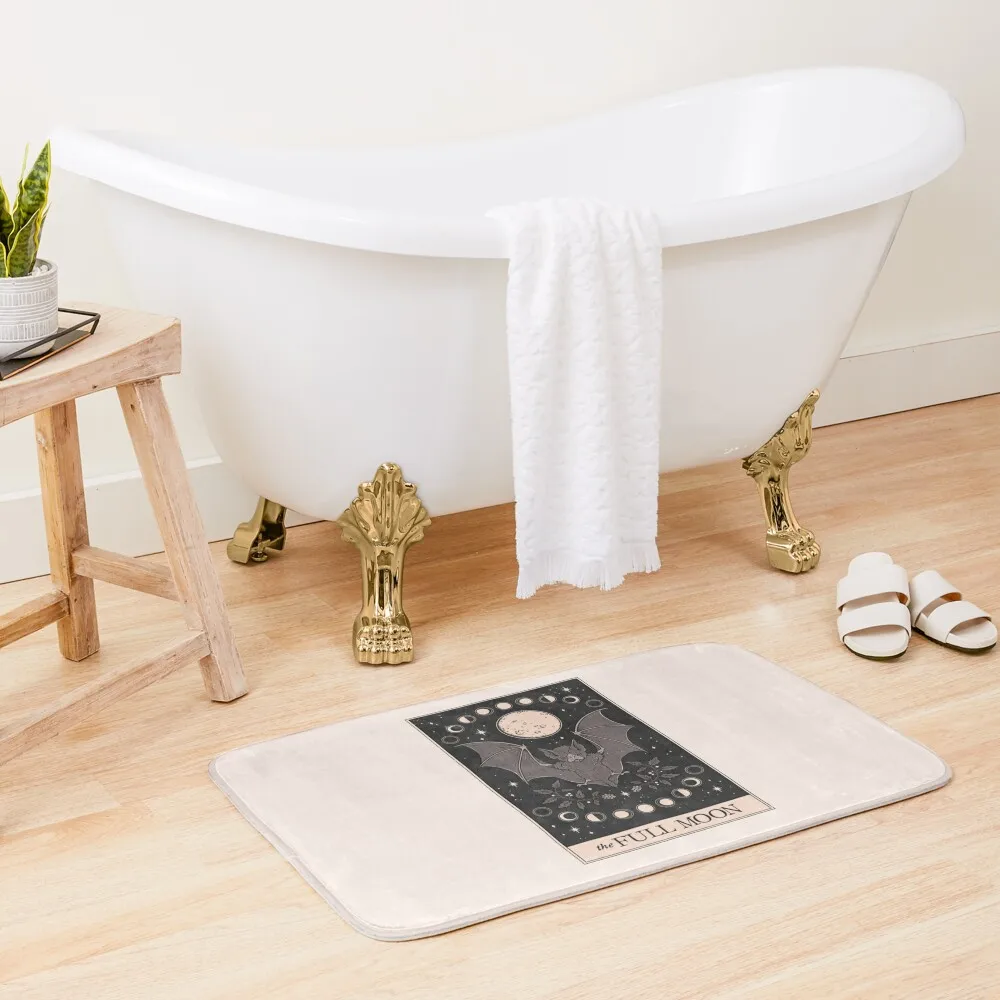 

The Full Moon Bath Mat Hallways DoorFor Entrance Door Rooms Bathroom Rug Bath Room Acessories Mat