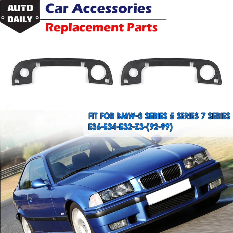 2 Pezzi Maniglia Della Porta Esterna Dell'Auto Guarnizioni In Gomma Kit Guarnizioni Adatto Per Bmw E36 E34 E32 3 5 7 Serie Z3 2 Porte Accessori Estern