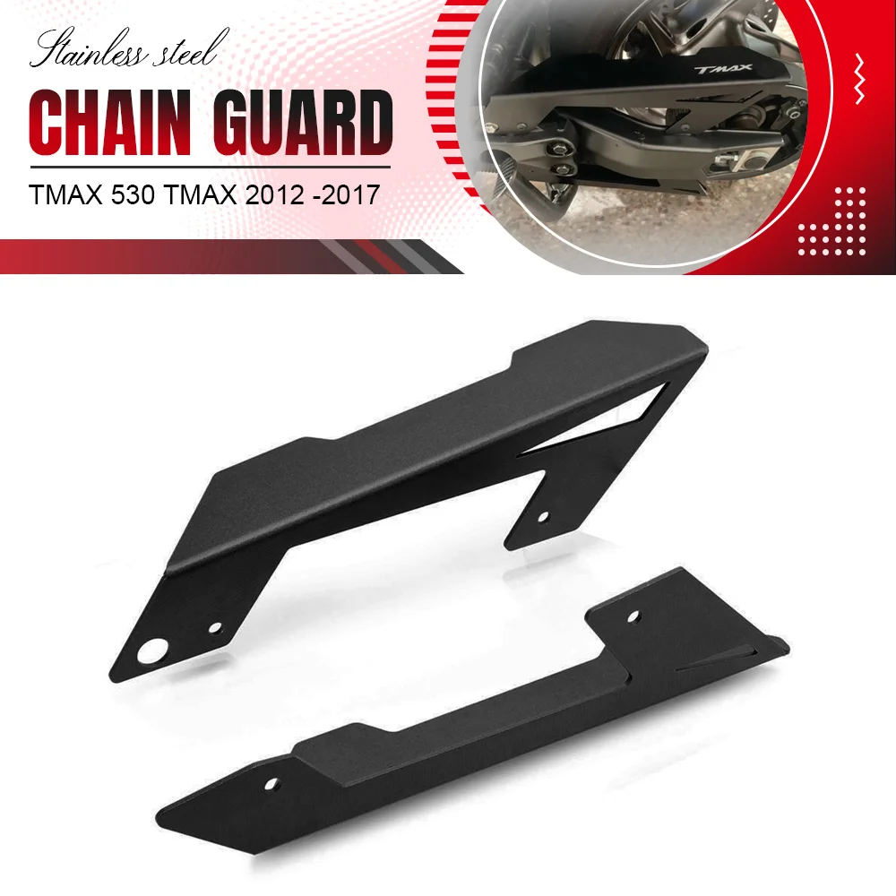

For Yamaha TMAX 530 T-MAX 2012 2013 2014 2015 2016 2017 Motorcycle Chain Belt Guard Protector Cover T-MAX530 TMAX530 Accessories