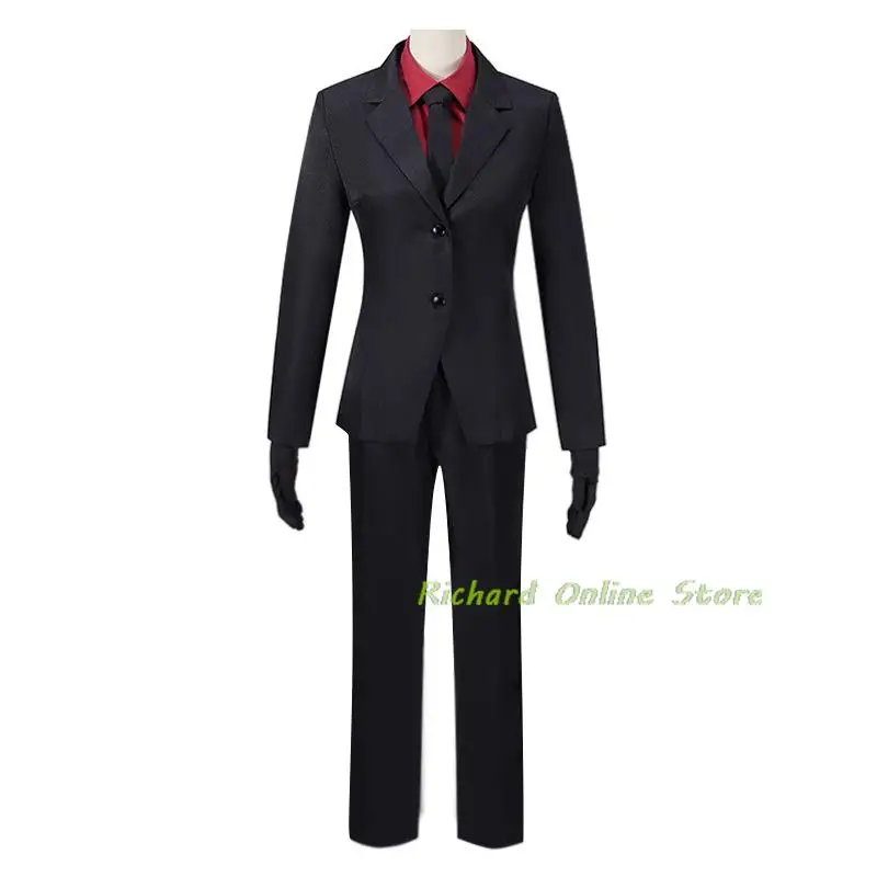 

Game FGO Fate Grand Order Bazett Fraga McRemitz Cosplay Costume for Adult Men Anime Outfit Trench Jacket Blouse Pants Halloween