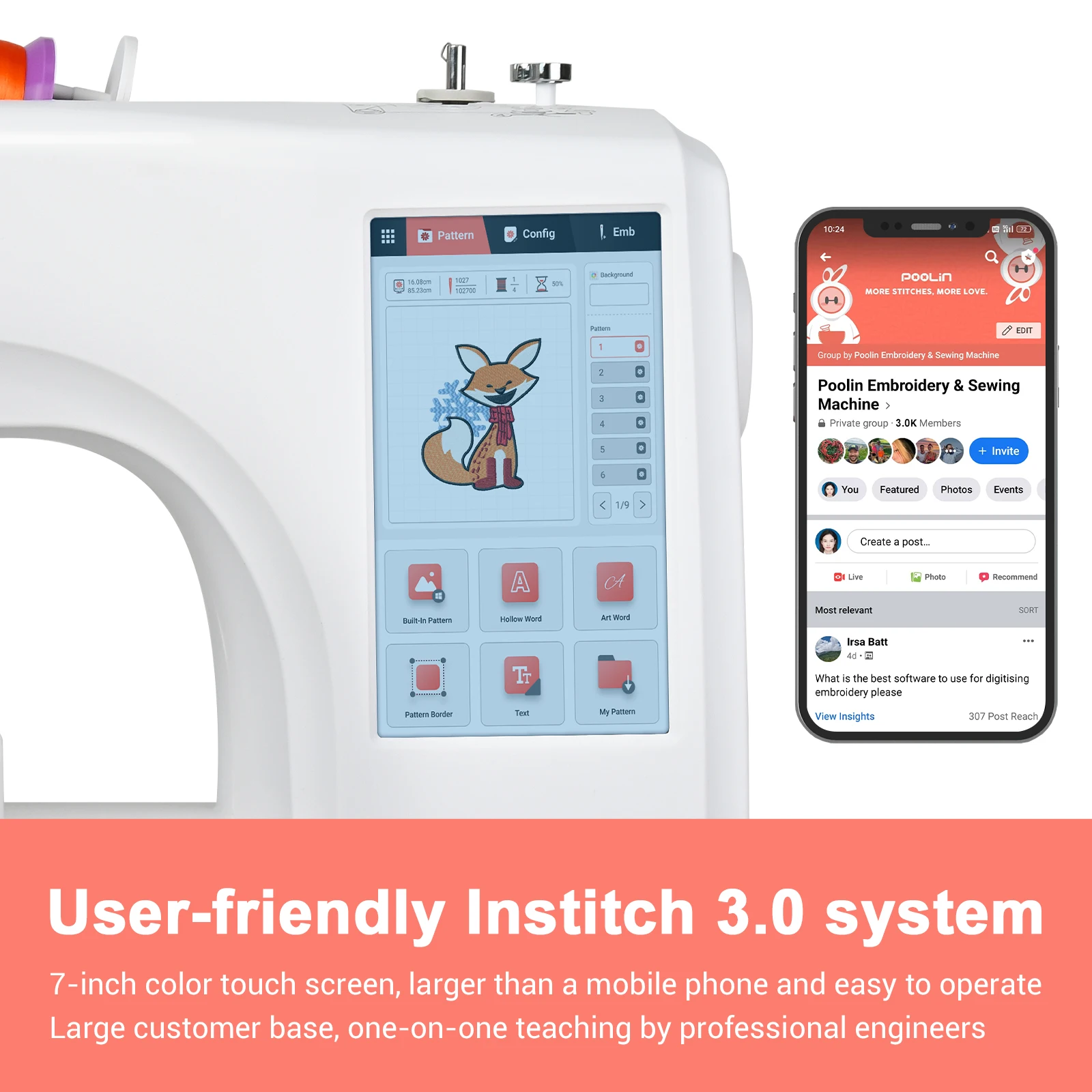 Computerized Home Embroidery Machine 3