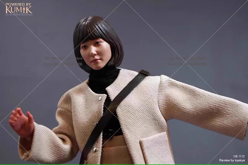 오리지널 KUMIK KMF23-WOO005 1/6 Collectible Korea Movie 특별한 변호사 우 풀 세트 박은빈 여성 액션 피규어