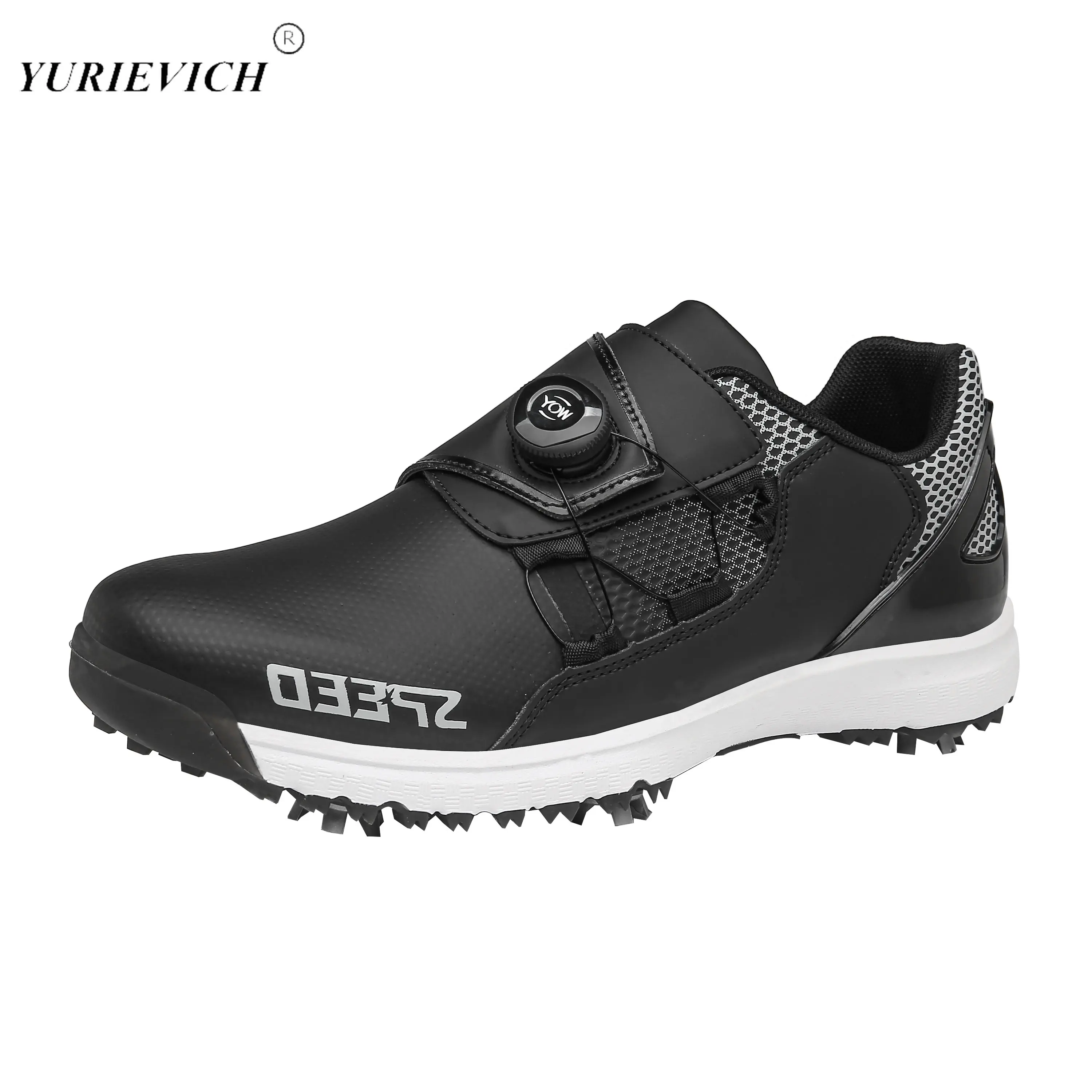 2023 Waterproof Men Golf Shoes Professional Lightweight Golf Sneakers