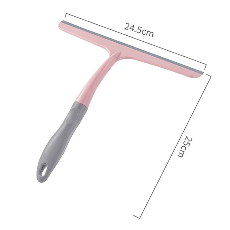 Multi-purpose Silicone Scraping Washing Wiper Household Window Bathroom Kitchen Glass Cleaning Tool Floor Surface Small Wiper