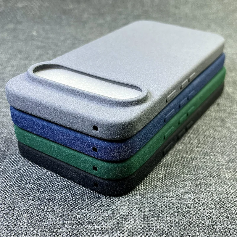 Matte Shockproof Solid Sandstone Slim Phone Case