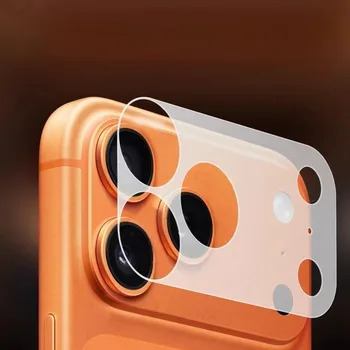 3/1 Pezzi Protezione Fotocamera HD Trasparente Sottile e Leggera in Plastica per iPhone 17 Pro Max 17 Pro Air, Coperchio Protettivo per Lente Posteriore
