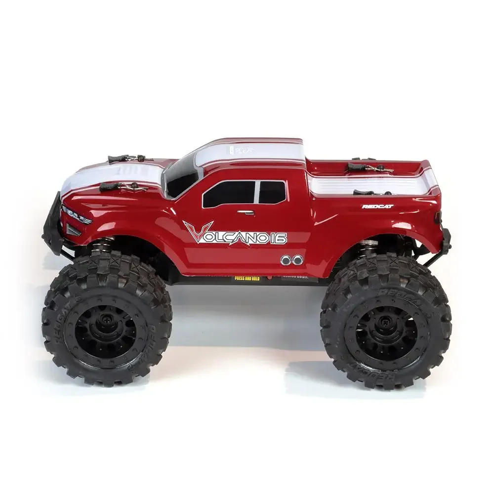 REDCAT Volcano 16 4WD RTR 1/16 MIN RC Remote Control Model Car Monster Truck Adult Children's Toys 3