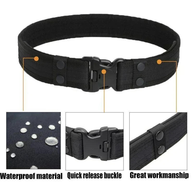 Tactical belt Tactical Combat Belts Quick Release Tactical Belt 8 Color Canvas 120cm Fashion Men Canvas Waistband Outdoor Waist Trainer