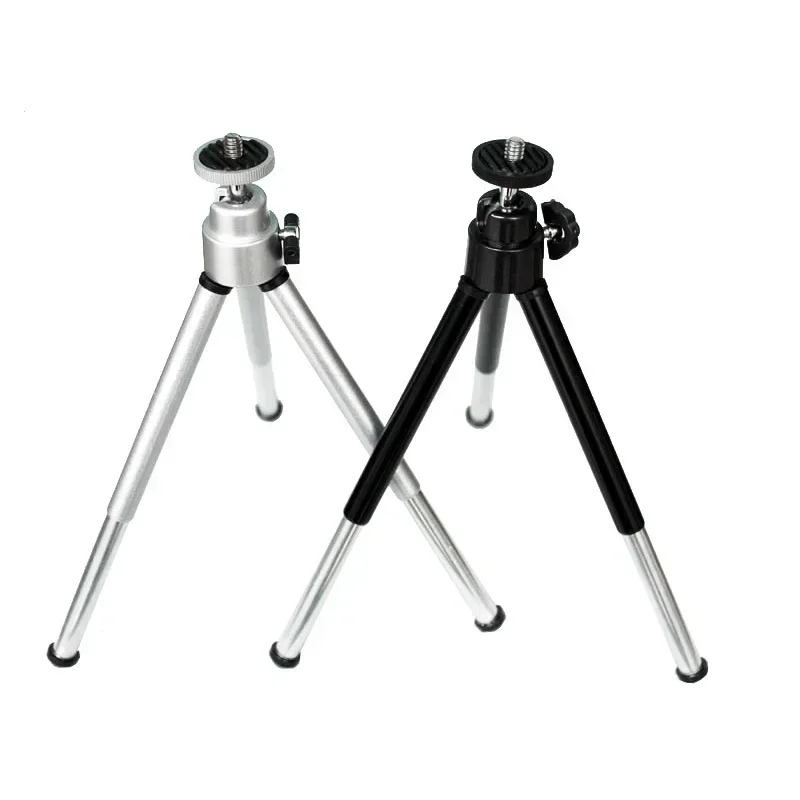 Mini Tripod Digital Camera Tripod Stand 2 Section Holder for Projector Desktop Travel Camera Phone