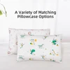 Sunveno Toddler Pillow with Pillowcase Evolon Anti-Dust Mite Pillow Soft Washable Baby Pillows for Sleeping for 1-6 years 6