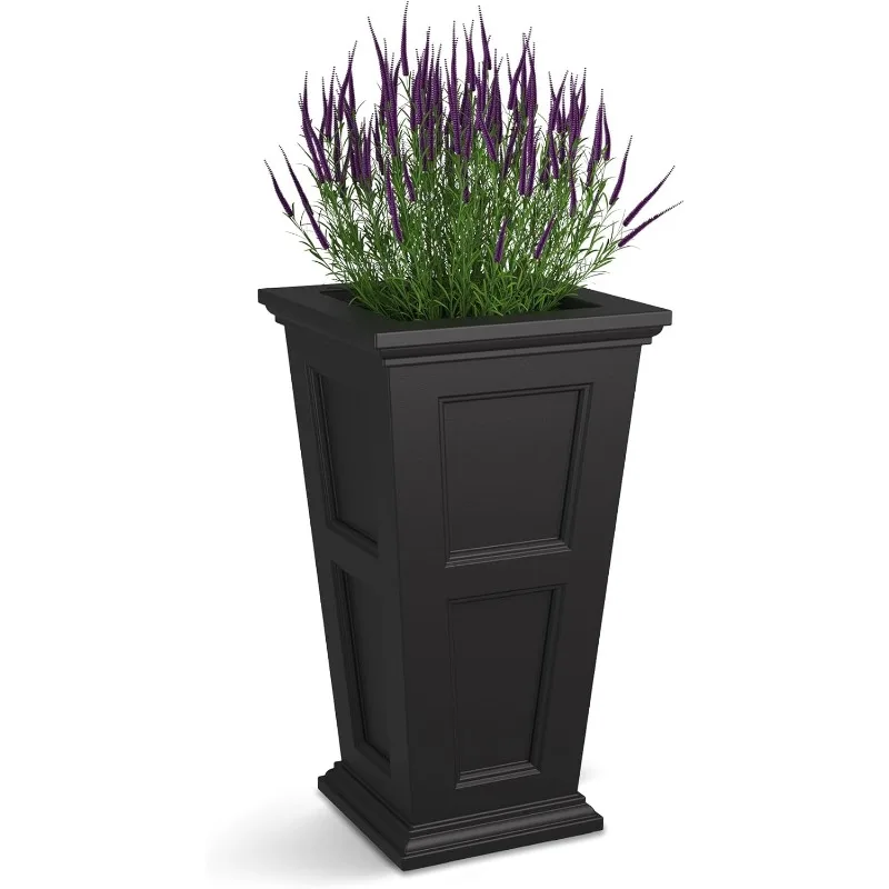 Tall Planter,16in L x 16in W x 28.3in H