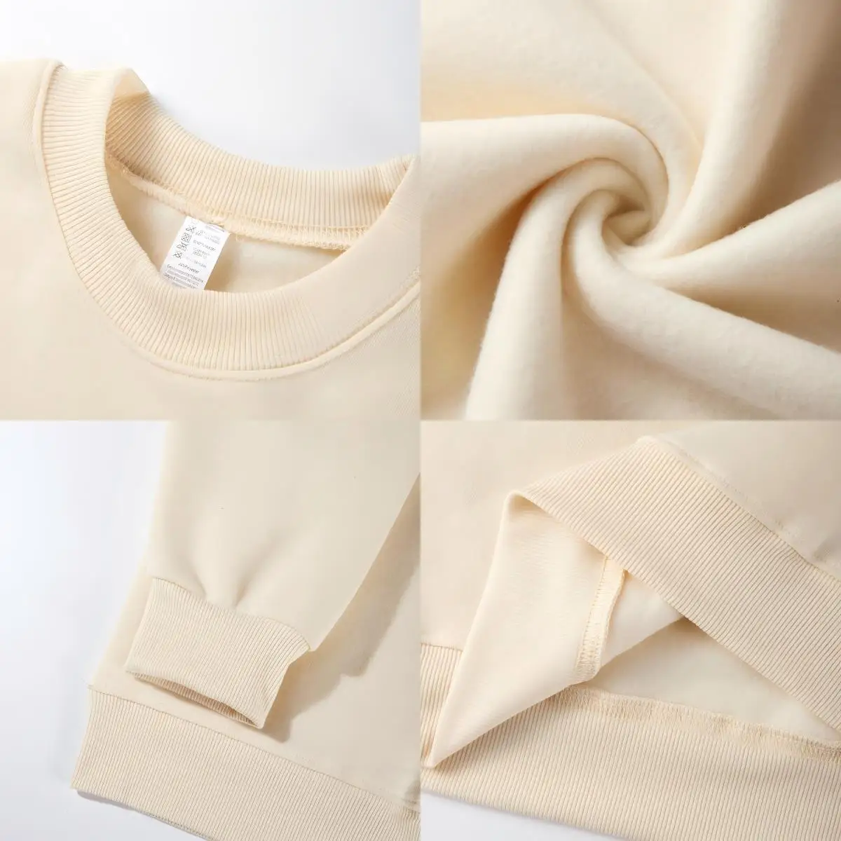 Christmas Atmosphere Tree Print Sweatshirt Male Fashion O-Neck Clothes Fleece Autumn Pullover Unisex Loose Vintage Sportswear