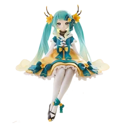 Hatsune Miku Flower Fairy Anime Figurine - 14cm Collectible Cute Girl Toy Gift (No box)