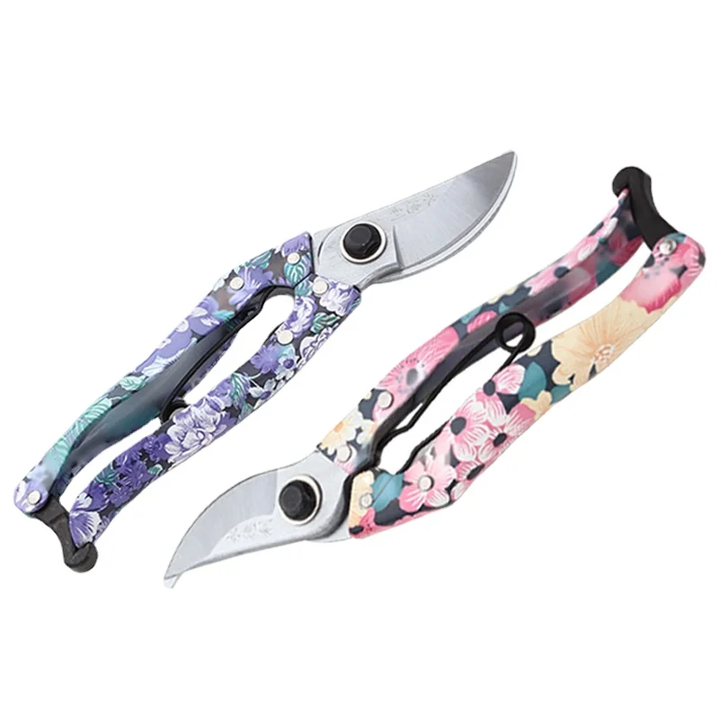 

1pc SK-5 Steel Garden Pattern Pruning Shears Fruit Picking Scissors Household Potted Trim Weed Branches Scissors Gardening Tools