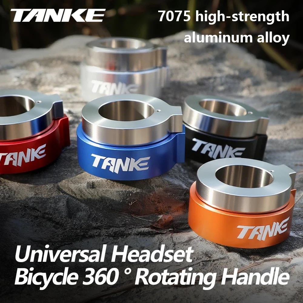 TANKE MTB Headset Infinite Rotation,Bicycle 360° Rotating Handle