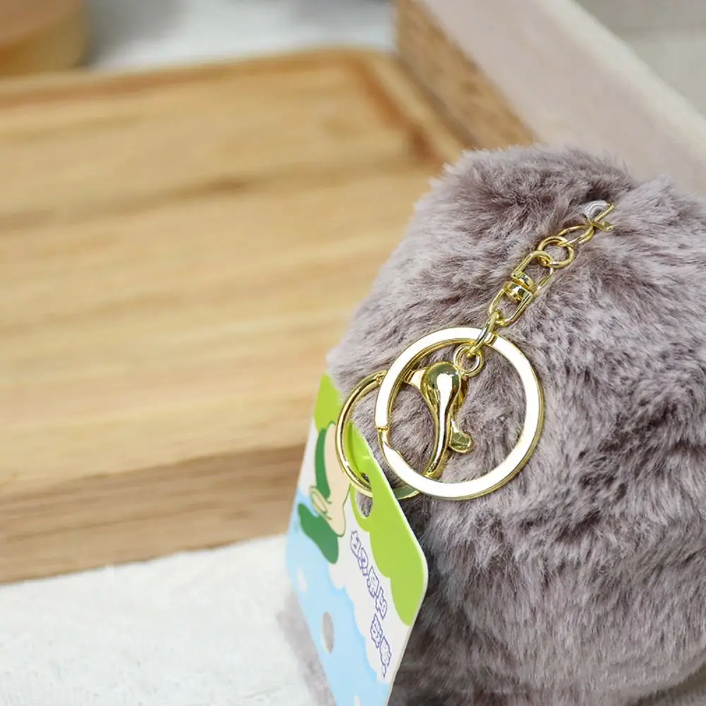 Adorable Little Hedgehog Keychain Mini Hedgehog Little Hedgehog Pendant Soft Stuffed Cute Hedgehog Keyring Hanging Decor