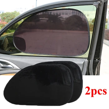 Parasole per auto Protezione UV Tenda per auto Finestrino laterale per auto Parasole Pellicola elettrostatica Pellicola per finestra di protezione per visiera parasole per finestra automatica
