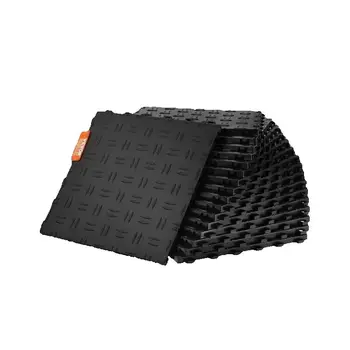 SucceBuy Piastrelle per garage ad incastro 12 pollici 25/50 pezzi Piastrelle per rivestimento del pavimento del garage Texture bifacciale antiscivolo per la riparazione dei garage 1