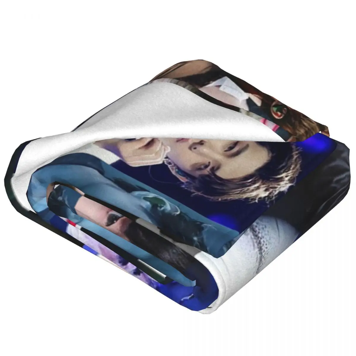 Kim Taehyung Blankets Fleece Warm Sofa Throw Blankets For Couch Bedding Office Throws Bedspread Quilt 4