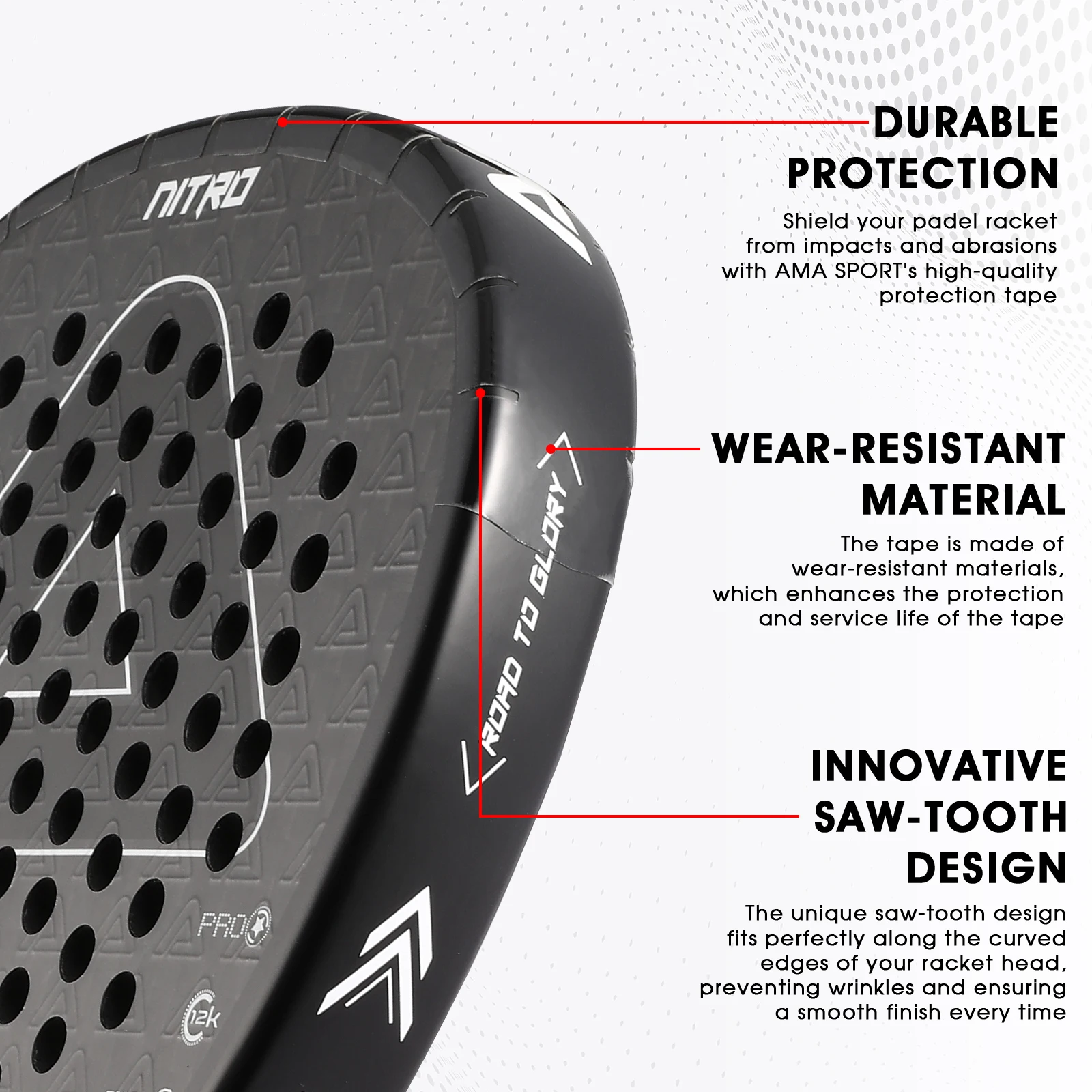 %E3%80%90100%25-New%E3%80%91%20Transparent%20Padel%20Racket%20Protection%20Tape%20Pack%20of%201/2/6%20Protector%20Durable,Easy%20to%20Replace%20Transparent%20Padel%20Frame%20Protector%20-%20Image%203