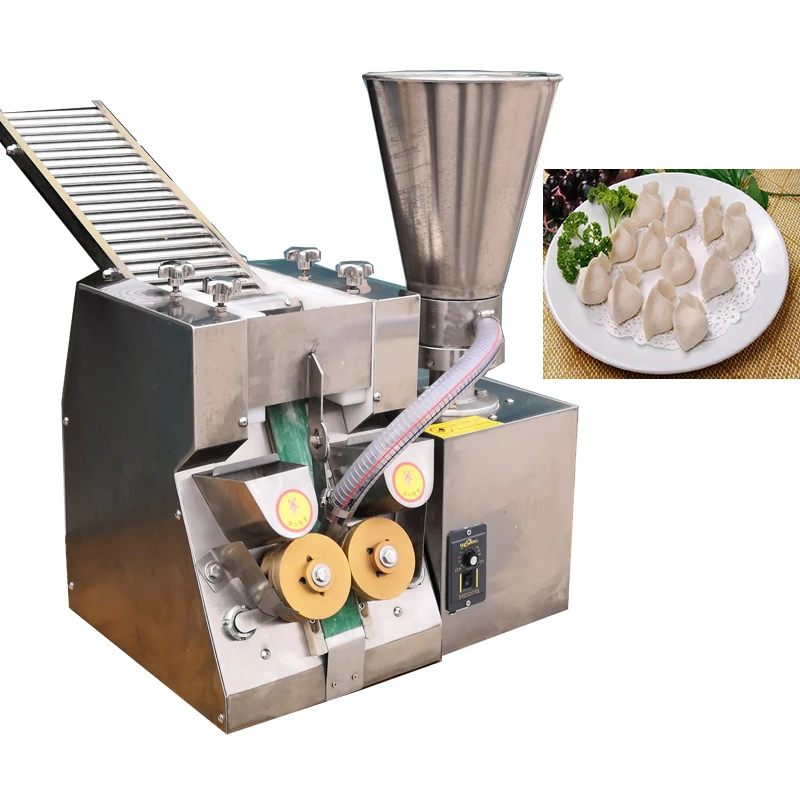 

Commercial Automatic Dumpling Making Machine Stainless Steel Electric Empanada/Gyoza Making Maker 230W