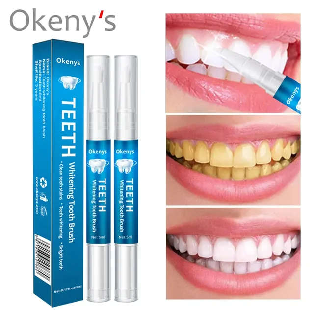 1Pc Effective Teeth Whitening Pen Tooth Gel Whitener Bleach Stain Eraser Sexy Celebrity Smile Teeth Care 1