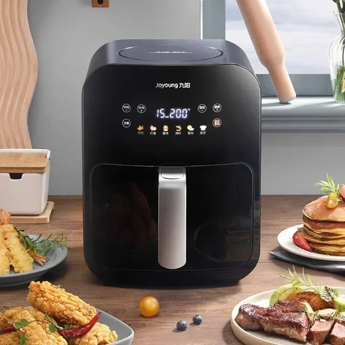 Household Air Fryer - Large Capacity, Multi-Function, Smart Appointment, Steaming & Baking, French Fries Maker 2
