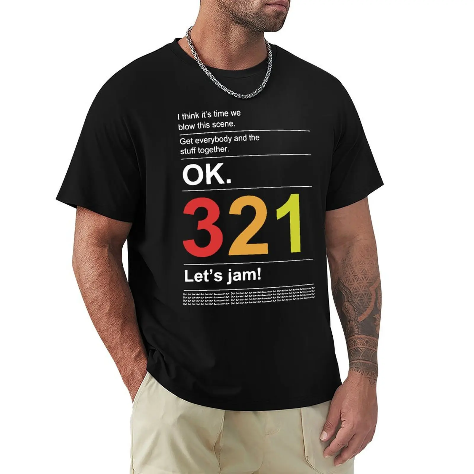 thumbnail image 1 of Camisetas sin mangas de Cowboy Bebop para hombre, camisetas de algodón puro con estampado de letras de anime y manga corta, ropa estampada con cuello redondo, 1 of 4