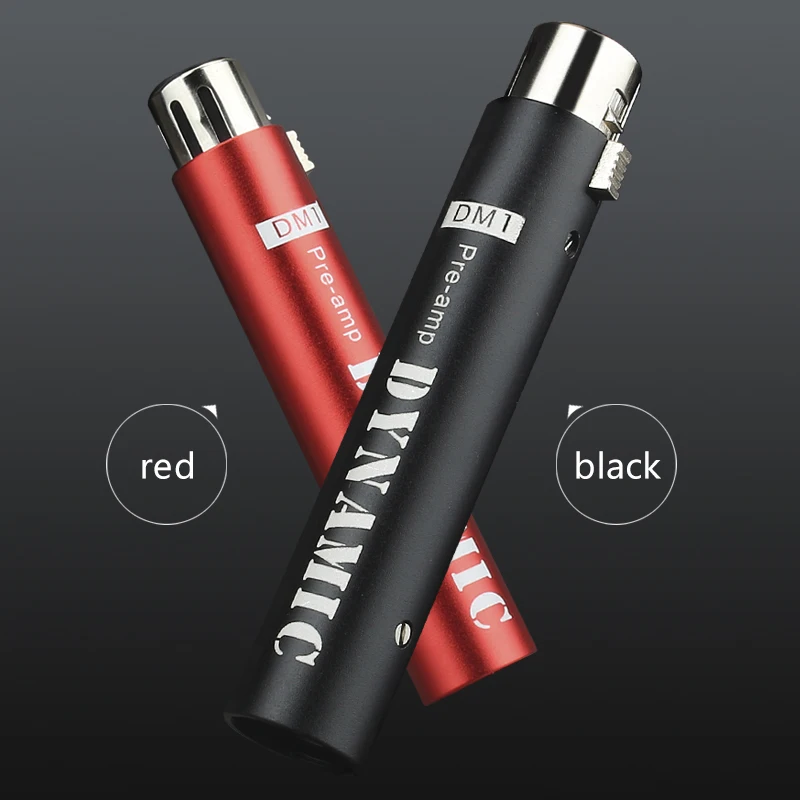 Microphone Preamplifier DM1 microphone preamplifier-28dB preamplifier plug and play function and noise reduction suitable for professional recording