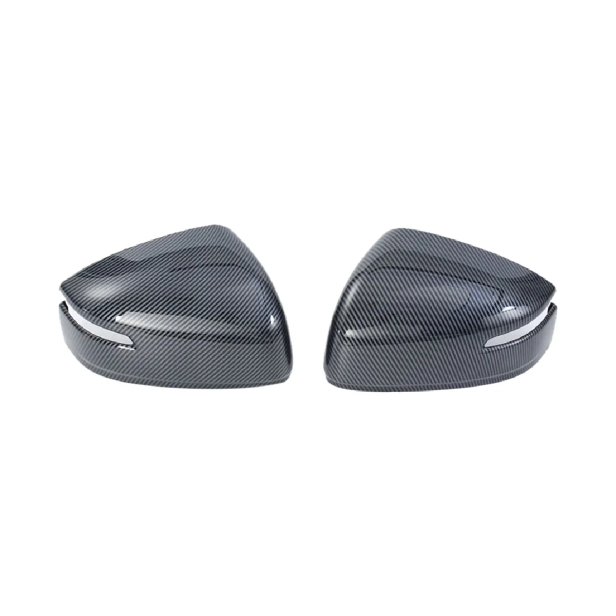 

Carbon Fiber Style Mirror Cover Trim for Toyota Land Cruiser LC300 2022 2023 Car Accessories