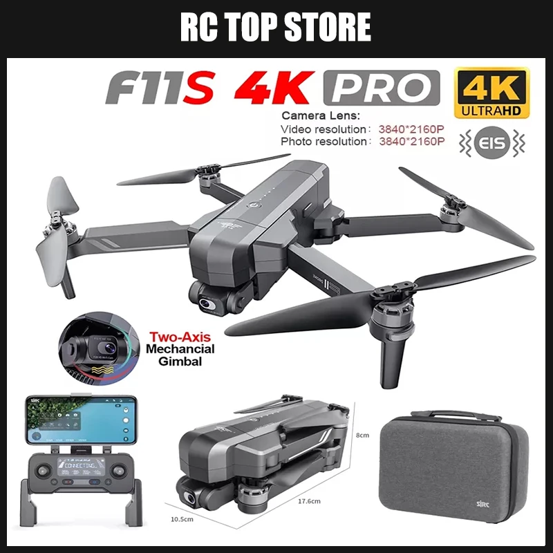 toy helicopter with camera F11/F11S 4K Pro Drone With Camera WIFI GPS EIS 2-axis Anti-Shake Gimbal FPV Brushless Quadcopter Professional RC Dron 3KM large rc helicopters