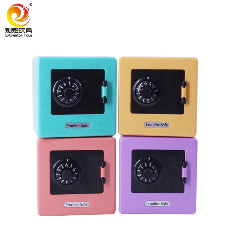Creative Cartoon Money Boxes ATM Rotating Password Piggy Bank Mini Kids Coin Saving Piggy Deposit Safe Box With Combination Lock