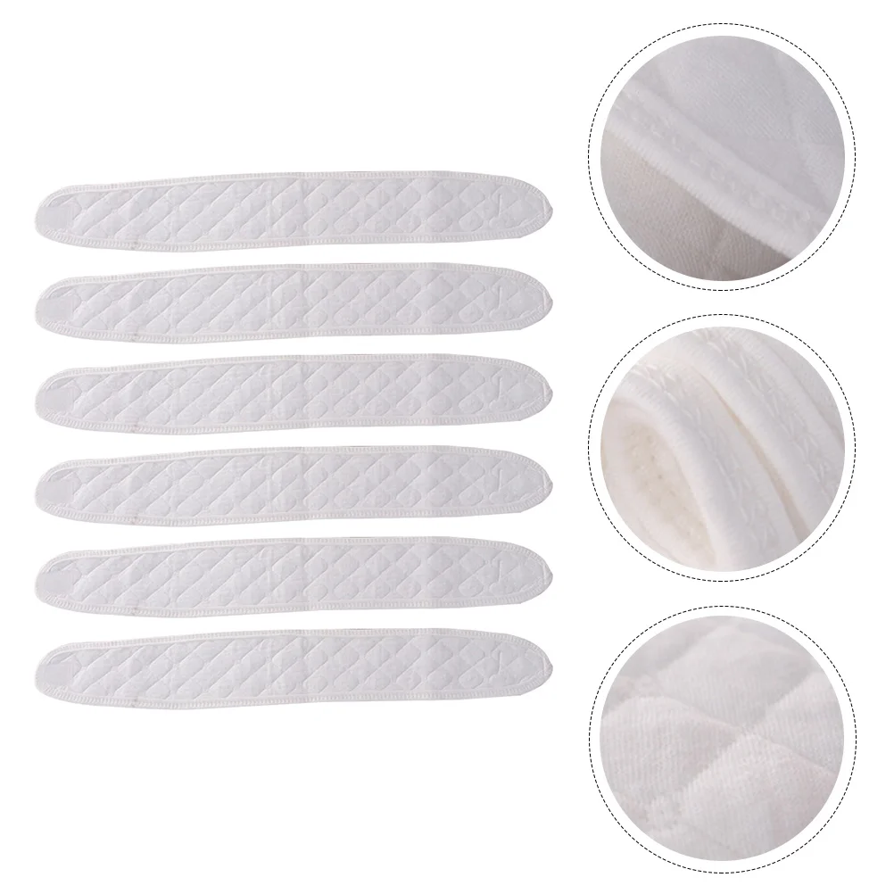 

6 Pcs Umbilical Cord Infant Bellyband Double Layer Navel Protection Belt Newborn Pure Cotton Baby Toddler