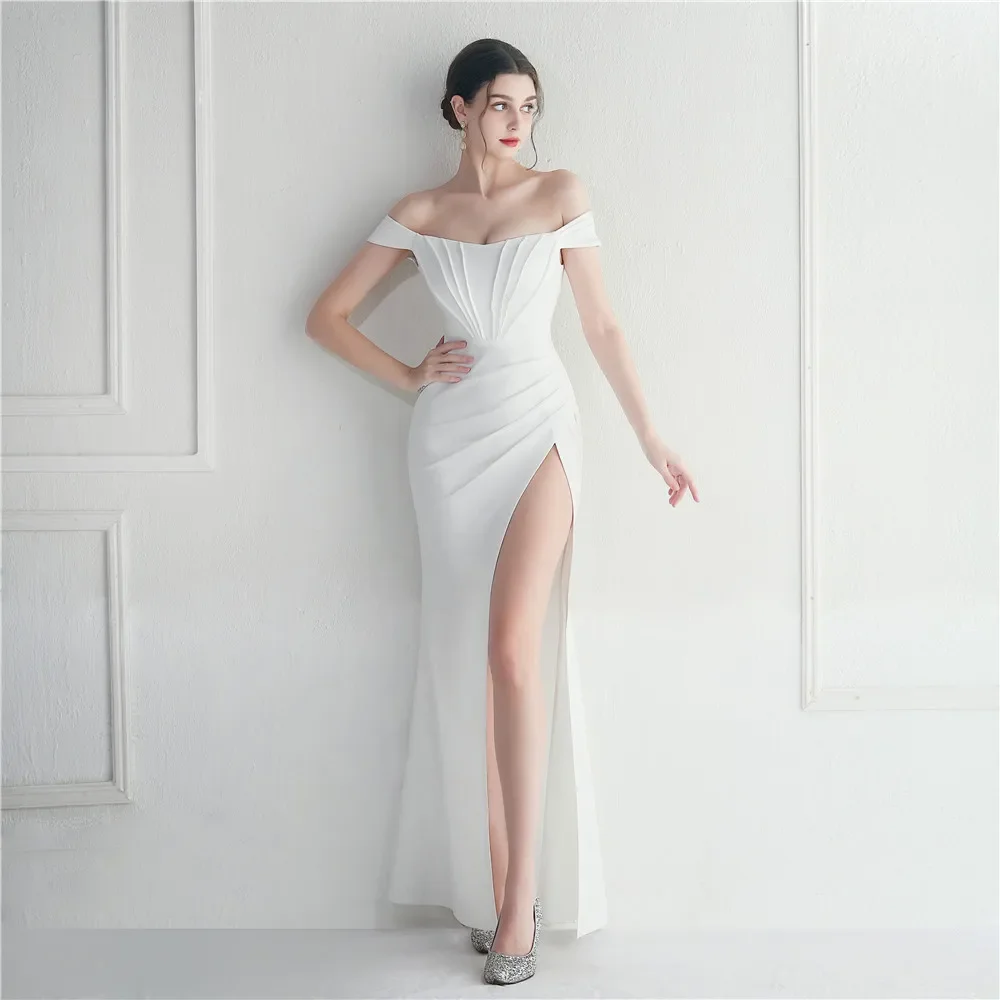 

Party Dresses Wedding Guest Dress Night Evening Floor-Length Cocktail Long Lace Weddings Events Elegant Women Prom 2023