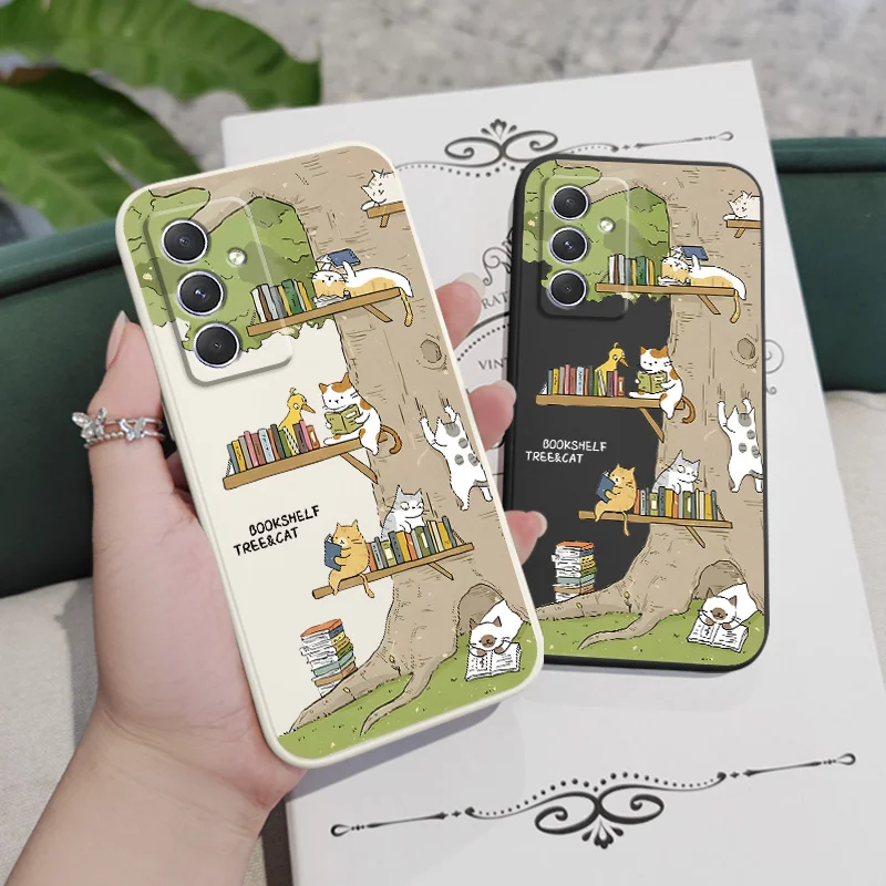 Big Tree Kitten Design Protective Phone Case