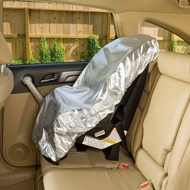 Car Safety Seat Sunshade 1 PC Universal Children's Baby Kid Dust Cover Sunscreen Blocking Ultraviolet Heat Insulation Seat Cover