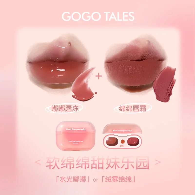GOGO TALES Vegan Long-Lasting Matte Nude Lip Gloss