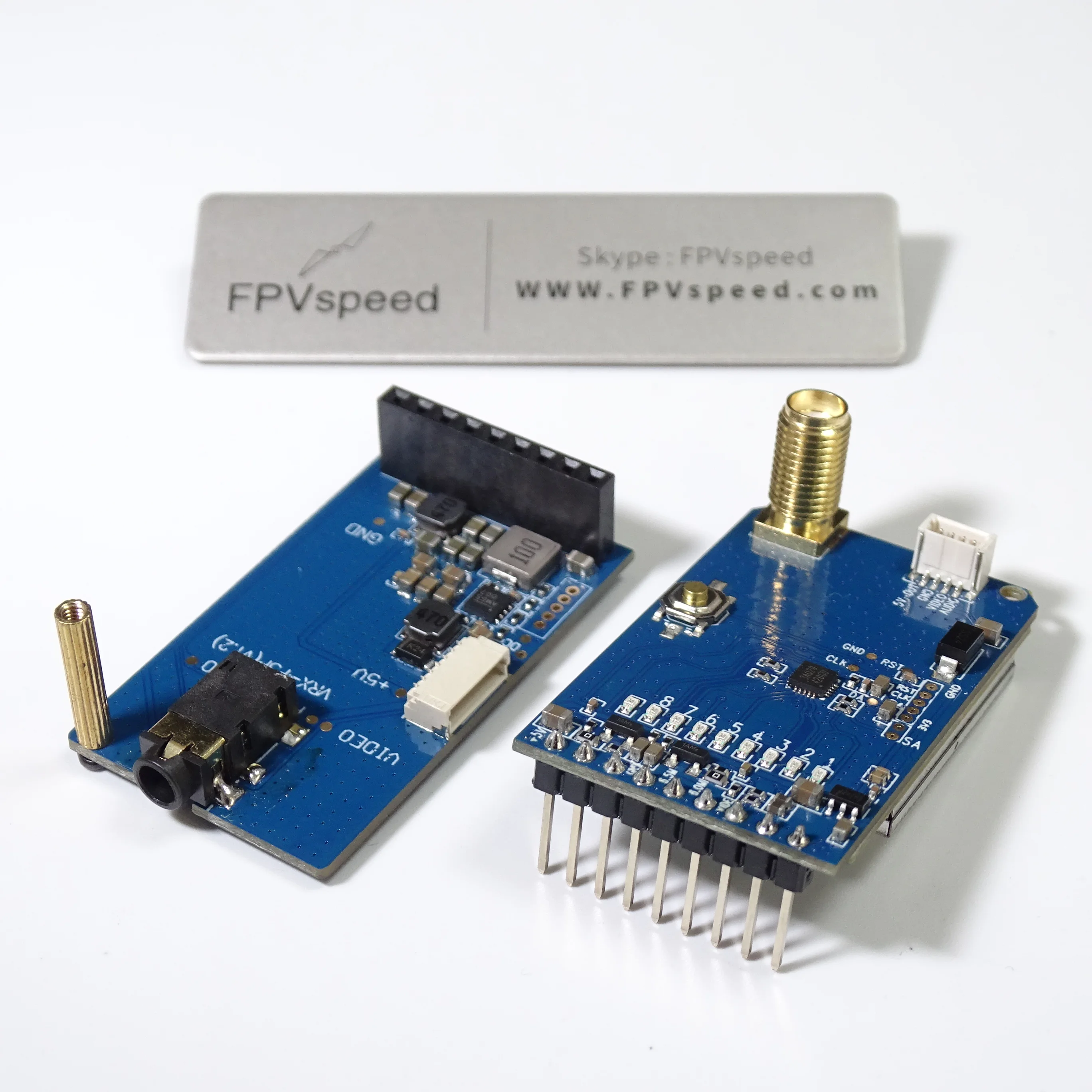 FPV Image Receiver Module Audio Supported 1.7GHz 1.9GHz 8CH VRX-S5 Compatible with FatShark Skyzone fpv transmitter receiver fpv accessories