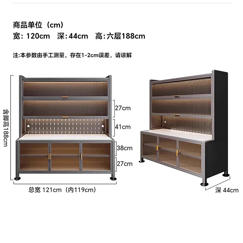 Kitchen Cabinets Cuisine Sideboard Display Cabinet Showcases Dining Room Chests Drawers Kitchen Multifunctional Furniture