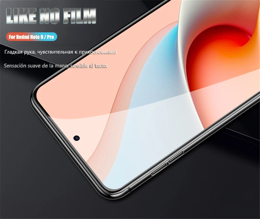3 Stück Hydrogelfolie für Xiaomi Redmi 8 8A 9 9A 9C Pro Max 8T 9T 9S Displayschutzfolie – Detail 2