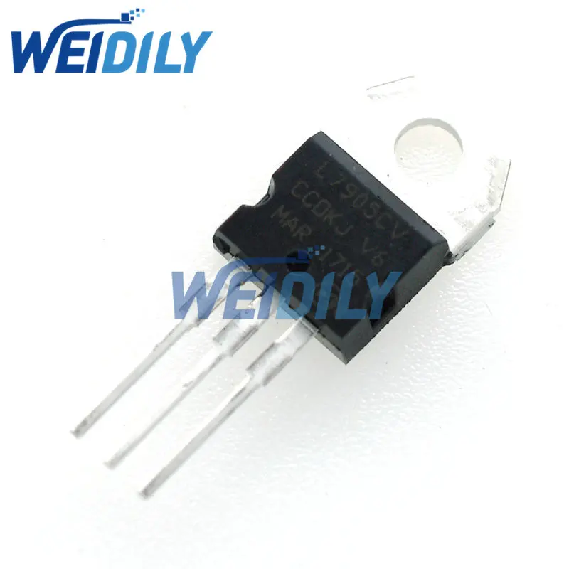 

5PCS New L7905CV L7905 L7905C Triode Transistor TO-220 Wholesale