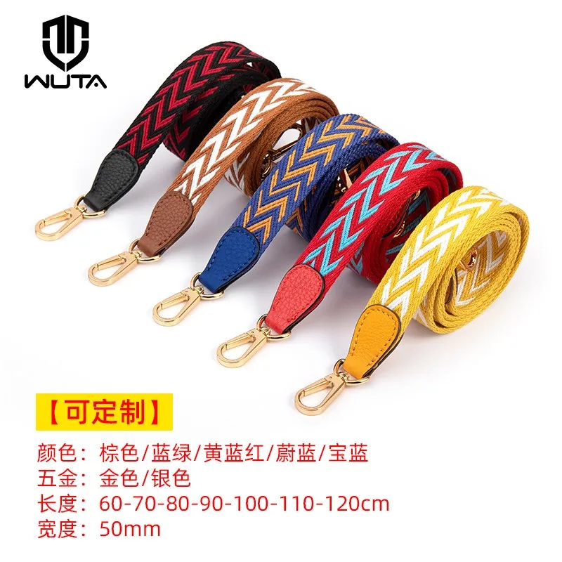

WUTA 100-110CM Canvas Bag Strap For Hermes Evelynn Handbags Shoulder Strap Replacement Retrofit Extension Strap Bags Accessories