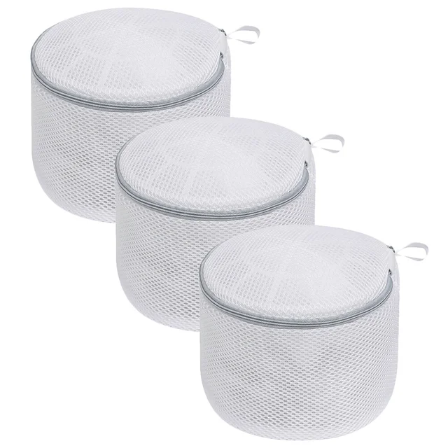 3 Dcs Gondozó Táska Finomságok Mossa A Mosodai Cipzáras Táskákat Mosógép Zokni Ruhadarab Alátét - Image 4